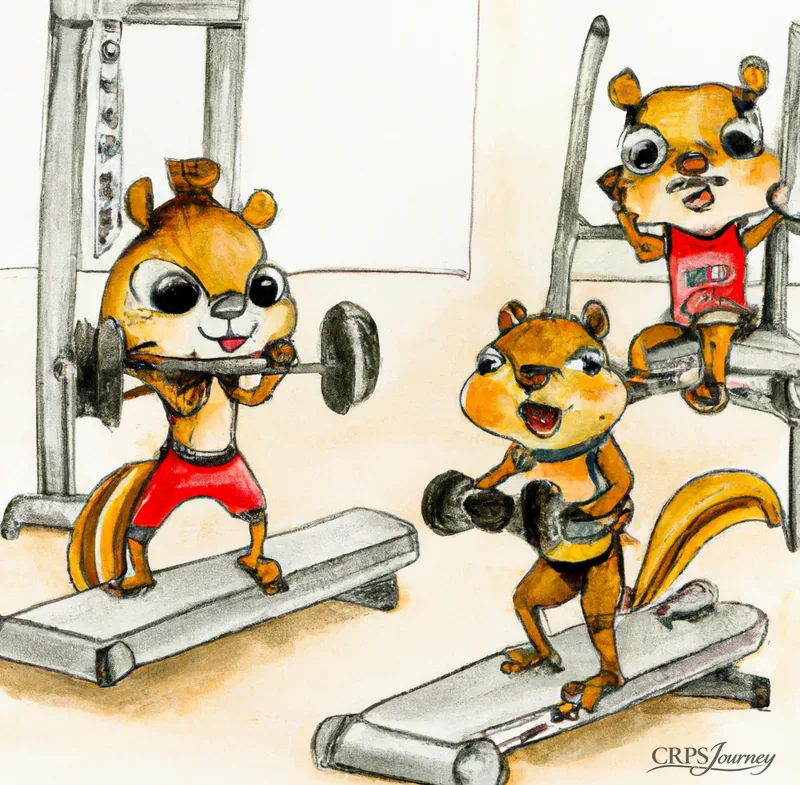 Rehab isn't easy!